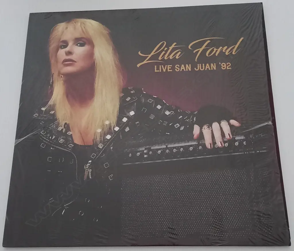 Lita Ford, Live San Juan '92 (Yellow vinyl) Image 1++